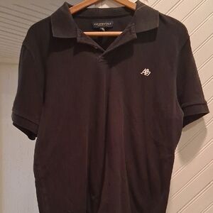 Aeropostale Men's Black Polo Shirt